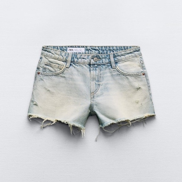 NWT Zara Women's Jean Shorts - Picture 6 of 9